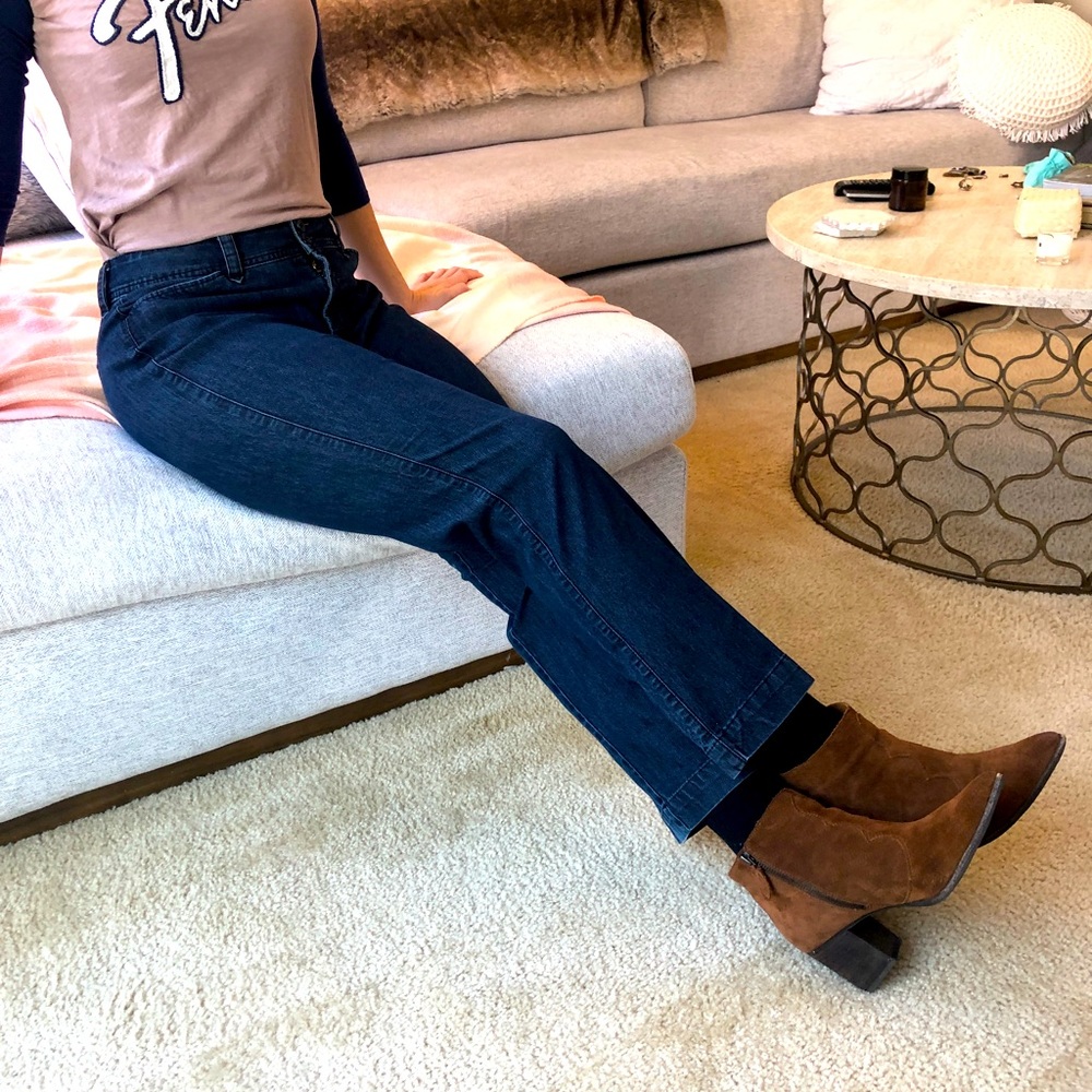 Riders By Lee Curvier Womens Blue Jeans Size 10P